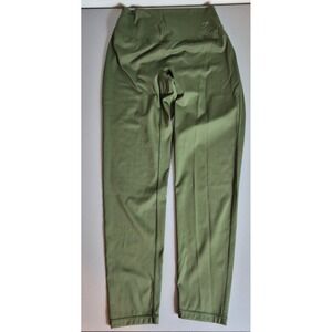 Gymshark Womens Elevate Leggings Green L Large Workout Exercise
